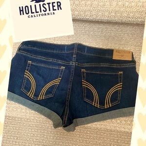 Hollister jean shorts